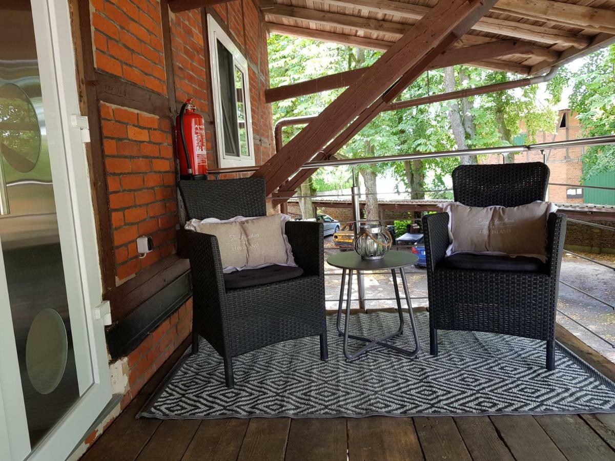 Grosse, Helle Ferienwohnung Mit 2 Balkonen Auf Dem Bauernhof In Der Lueneburger Heide Oetzen Exteriér fotografie